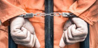 Man with handcuffs