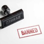 Banned stamp