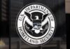 US Department of Homeland Security emblem on wall