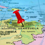 Trump’s Midnight Operation SHOCKS World Leaders Red pin on Venezuela, South America map.