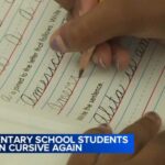 Cursive Comeback: The Shocking Education Shift Cursive returns to New Jersey classrooms under new state law
