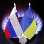 Ukraine’s WORST Year Since War Began Flags of Russia and Ukraine displayed together