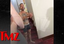 Shia LaBeouf in His Underwear in Italian Hotel Lobby