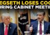 US NEWS LIVE: Pete Hegseth Rips Reporters During Cabinet