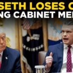 US NEWS LIVE: Pete Hegseth Rips Reporters During Cabinet