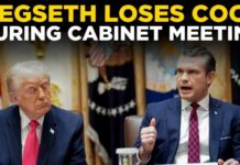 US NEWS LIVE: Pete Hegseth Rips Reporters During Cabinet