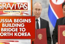 Russia-North Korea Build Bridge Connecting Countries