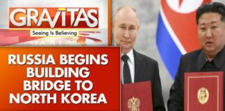 Russia-North Korea Build Bridge Connecting Countries