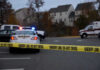 What SICKENING Husband Did After Killing Wife Is Shocking! Sheriff line tape blocking scene with police and ambulance.