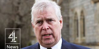 Masked Gunman Confronts Prince Andrew - Security NOWHERE