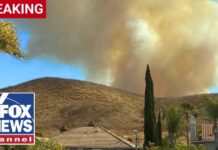 BREAKING: Evacuations underway as fast-moving wildfire breaks out in Southern California