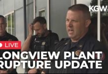 Update on chemical plant implosion at Nippon Dynawave facility in Longview, WA
