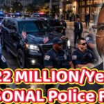 Anti-Police Mayor's Huge Security Detail Exposed!