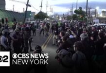 Rioters ATTACK Journalist Covering Protest! Protests continue at Newark's Delaney Hall ICE detention facility