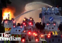 Belfast Erupts: Police UNLEASH Water Cannons! Belfast protests: police use water cannons against rioters in Northern Ireland