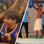 New Yorkers Go WILD in the Streets After Knicks win NBA Finals Game 4