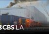 Toxic Plume Blankets City After Warehouse Fire! Firefighters gain control of Boyle Heights warehouse blaze, residents remain impacted