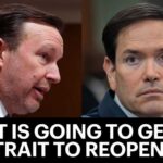 Chris Murphy Grills Marco Rubio On The Blockades Of The Strait Of Hormuz Due To Iran Conflict