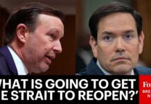 Chris Murphy Grills Marco Rubio On The Blockades Of The Strait Of Hormuz Due To Iran Conflict