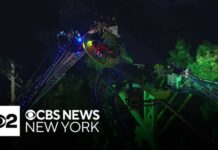 Video shows passengers stuck on rider at Adventureland amusement park