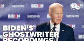 Biden looks to block DOJ release of 2017 ghostwriter audio recordings