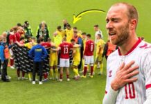 Christian Eriksen Collapses On Pitch During Denmark vs Ukraine Match