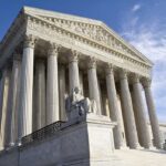 Senator’s Bombshell: Court Expansion ‘On The Table’ Exterior view of the Supreme Court building with columns and a statue of justice