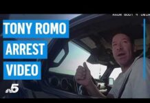WATCH: Bodycam video of Tony Romo being arrested on suspicion of OWI | NBC DFW