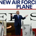 WATCH: Trump unveils new Air Force One plane at Joint Base Andrews