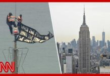 Love at 1,454 ft: Climbing duo arrested after Empire State Building proposal