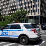 New York army veteran in custody after fire set outside ICE offices