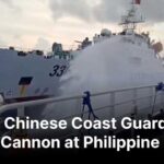 WATCH: Video Shows Chinese Coast Guard Firing Water Cannon at Philippine Vessel | AC1B