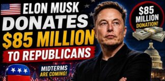 🇺🇸 Elon Musk Donates $85 Million To Republicans
