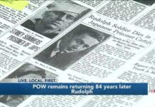84 Years Later—He’s Finally Coming Home #POW remains returning to #Rudolph 84 years after WWII death