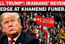 Iran Protestors BURN U.S Flags During Khamenei Funeral ‘Kill Trump…’: Iranians' Revenge Call At Khamenei Funeral, Shocking Chants Echo Across Tehran