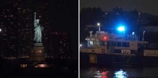 Woman, baby killed when boat overturns off Liberty Island