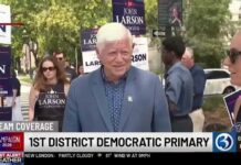 Stunning Upset Topples 14-Term Congressman Larson has stiff competition in First District race