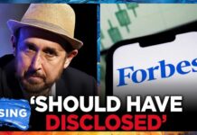 SECRET PAYMENT: Forbes top editor FIRED | RISING