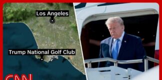 Armed man arrested at LA golf course Trump was headed to
