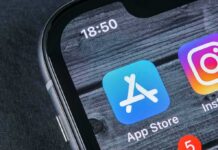 Apple PULLS Top App From Store smartphone screen showing app icons and notification badges