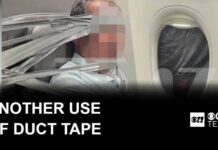 Passenger Duct-Taped Mid-Flight — Chaos Erupts Passengers use duct tape to restrain man on American flight from DFW