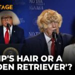 Trump's Hair Makeover in Las Vegas Stuns the Internet: 'Is That a New Wig?' | Vantage | 4K