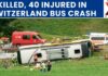 Switzerland Bus Crash: 5 Killed, 40 Injured Near Alpine Village Susch | NewsX World