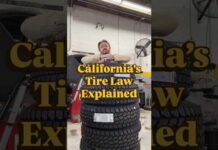 CA Puts New Agenda Before Citizens, Unbelievable! California's Tire Law Explained