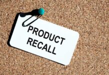 FDA Recall – HIGHEST Alert – Beware White note card on corkboard with paperclip